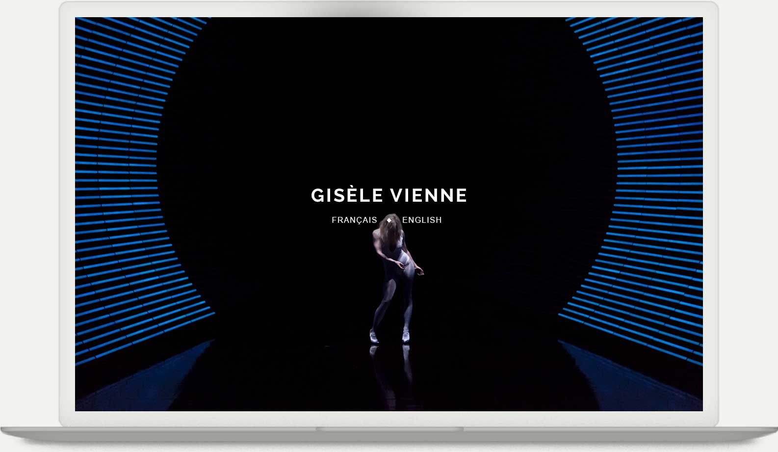 Web design artiste Gisèle Vienne – Antoine Masure