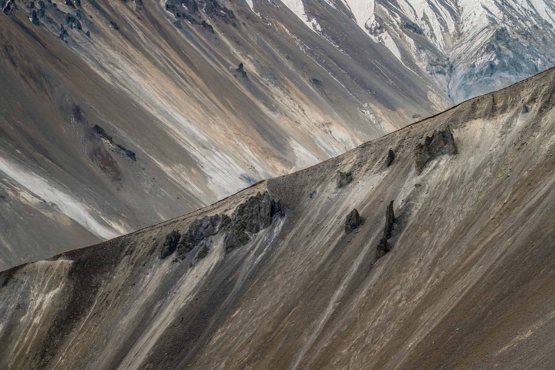 Montagne minérale Annapurna – photo nature