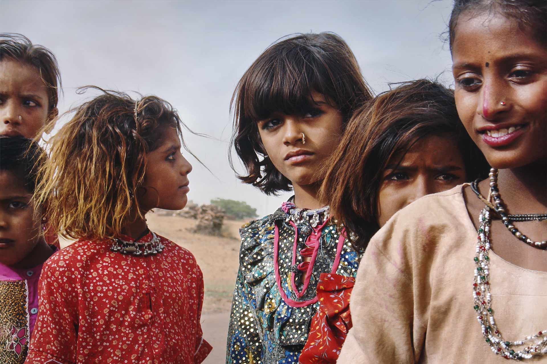 Filles au Rajasthan – photo créative