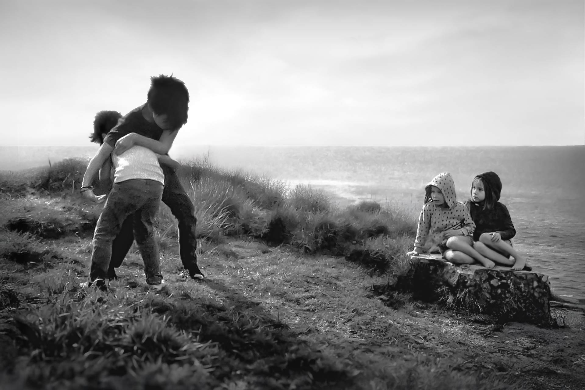 Lifestyle enfants côte basque – photo naturelle
