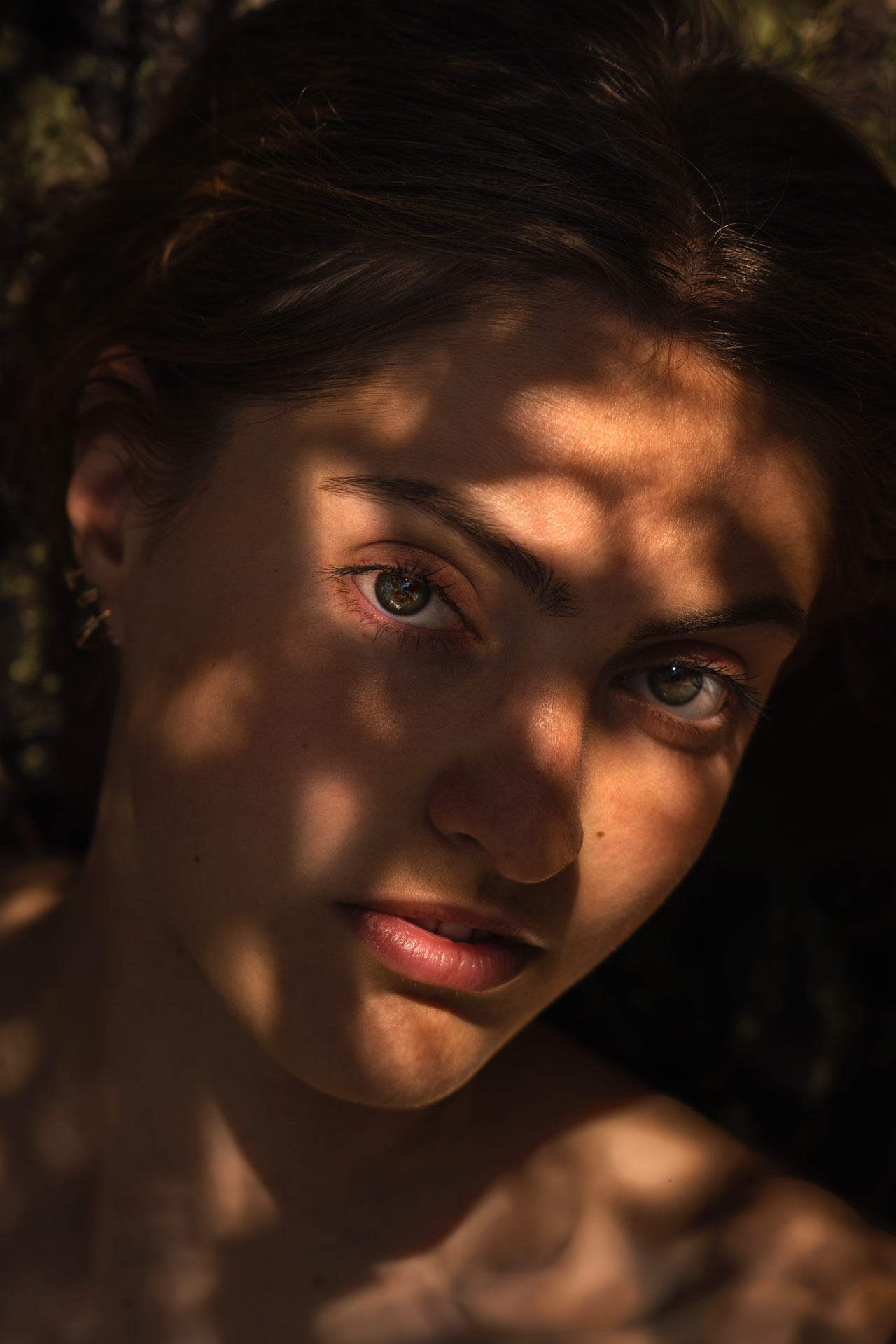 Visage femme Landes