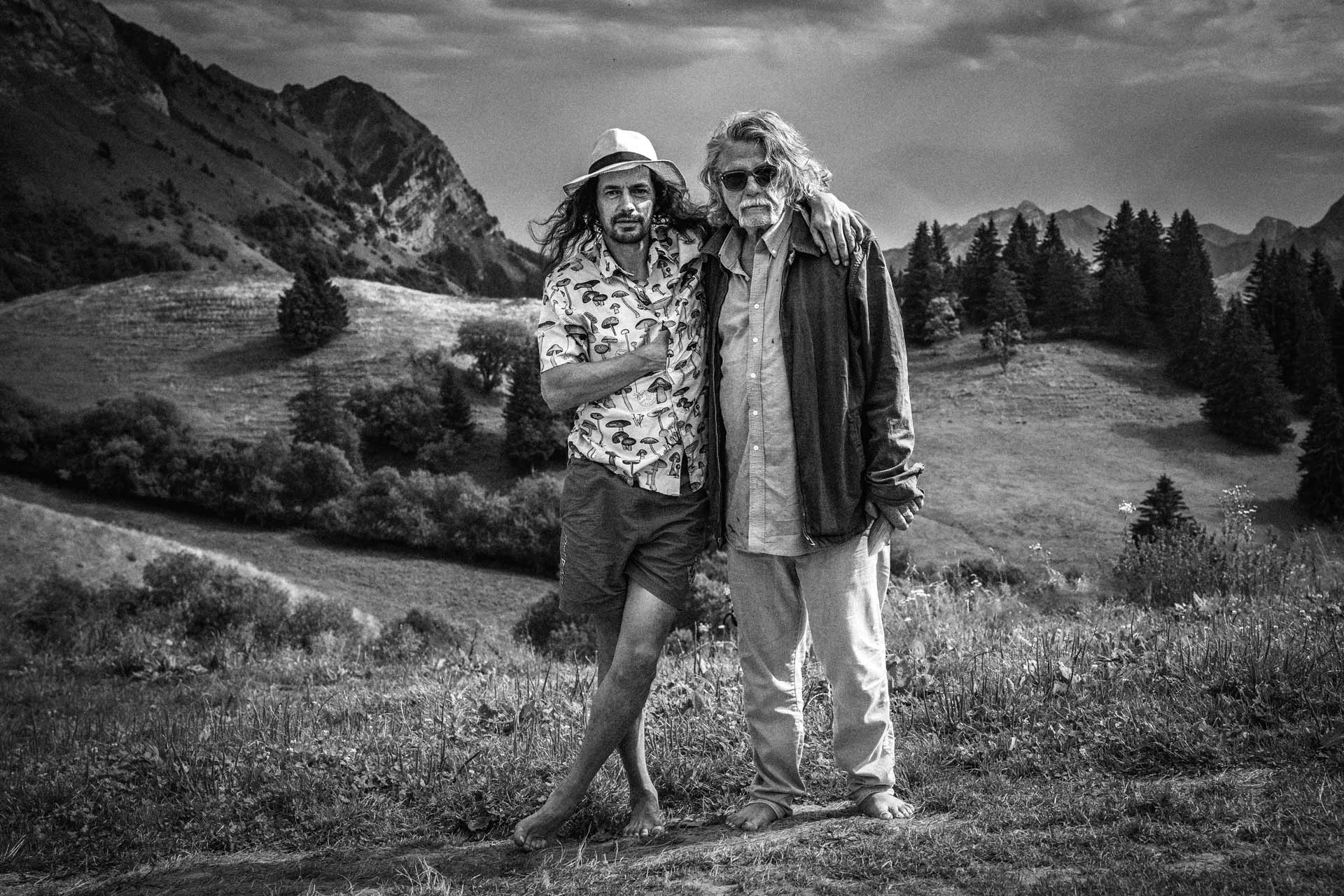 Manu et tatie - portrait de famille