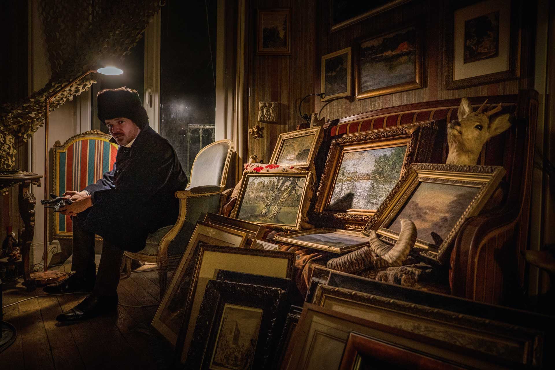 Collectionneur tableaux Grenoble – photographie lifestyle