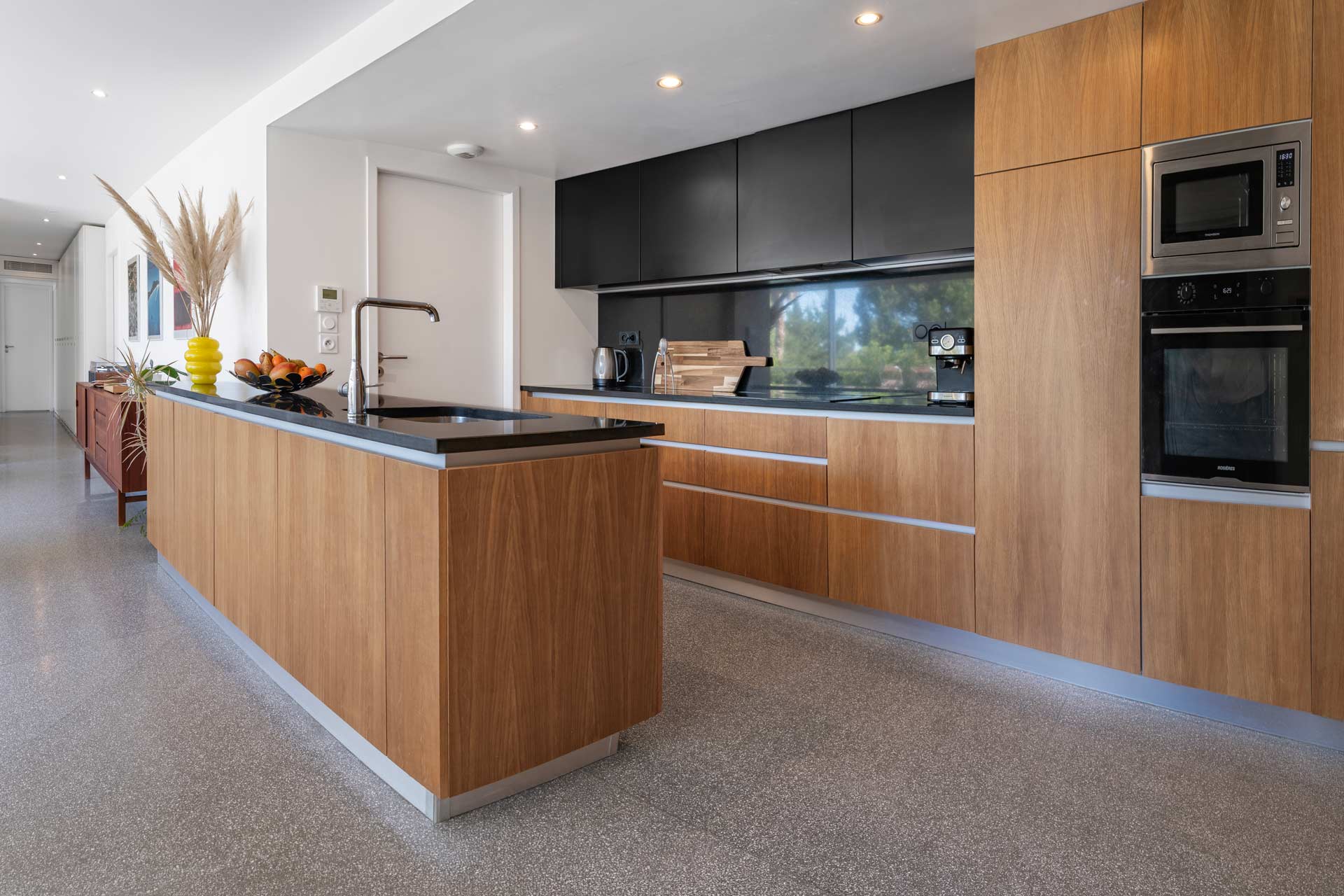 Cuisine appartement Biarritz, photographie immobilière