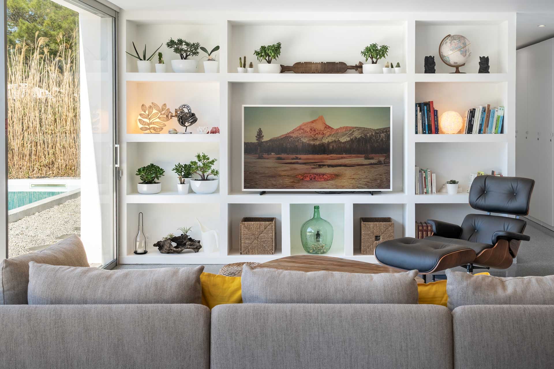 Salon appartement Pays Basque, photographie intérieure professionnelle